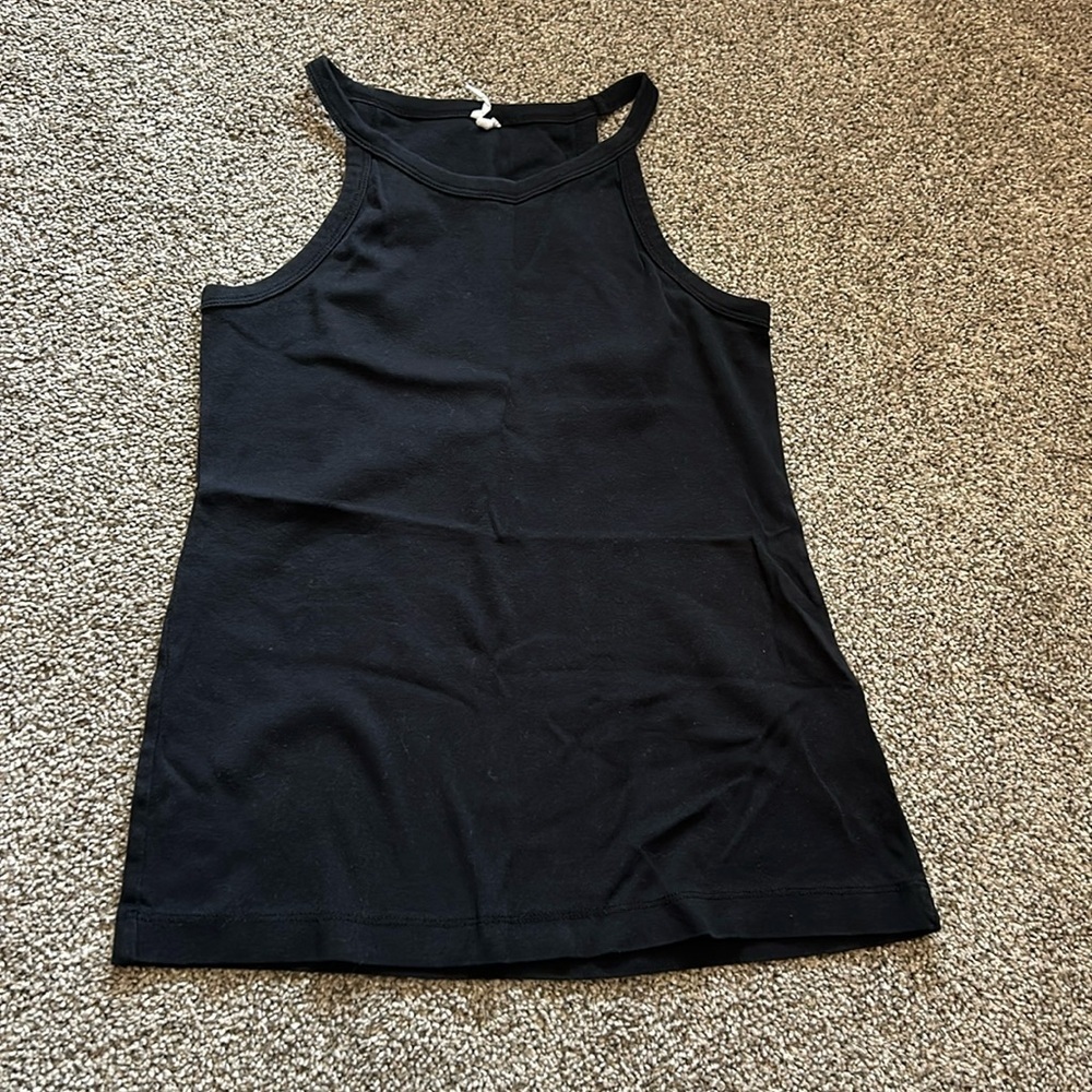 Anthropologie Black Tank Top size small
